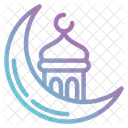 Ramadan Islam Crescent Icon