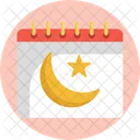 Ramadan Calendar Schedule Icon