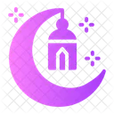 Ramadan Moon Lantern Icon