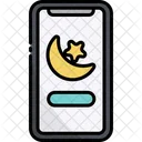 Smartphone Muslim Islam Icône