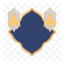 Badge Ramadan Islamic Symbol