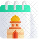 Calendar Islamic Dates Icon