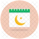 Ramadan Calendar Islamic Calendar Eid Day Icon