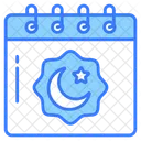 Ramadan Calendar Moon Icon