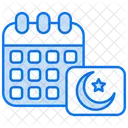 Ramadan calendar  Icon