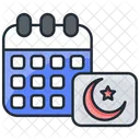 Ramadan calendar  Icon