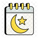Ramadan Calendar Calendar Date Icon