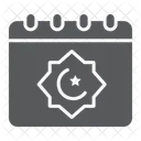 Ramadan Calendar Islam Icon