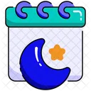 Ramadan Calendar Date Icon