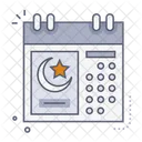 Ramadan calendar  Icon