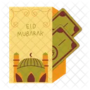Mosque Eid Mubarak Envelope Mosque Muslim Icon