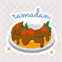 Ramadan Dessert Sweet Food Confectionery Item Symbol