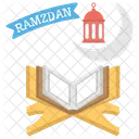 Ramadan Crescent Fasting Icon