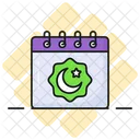 Ramadan Kalender Mond Symbol