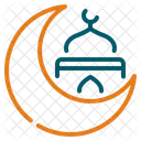 Muslim Islamic Eid Mubarak Icon