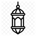 Ramadan Lantern Traditional Lantern Eid Lamp Icon