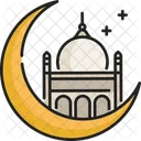 Mond Sterne Muslim Symbol