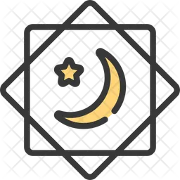 Ramadan Nacht  Symbol