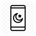 Ramadan Handphone Digital Icon