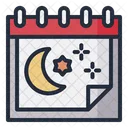 Ramadhan Date Schedule Icon