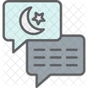 Ramdan Chat Chat Bubble Bubble Icon