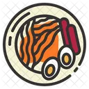 Ramen Noodle Japanese Icon