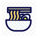 Ramen Noodle Japanese Icon