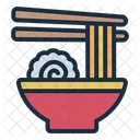 Ramen Bowl Noodles Icon