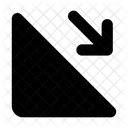 Ramp Down Icon