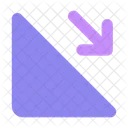 Ramp down  Icon
