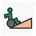 Rampas Discapacidad Movilidad Icono