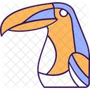 Ramphastidae Toucan Keel Bird Icon