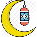 Ramzan Ramadan Media Luna Icono