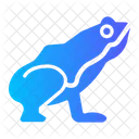 Rana Animal Reino Icono
