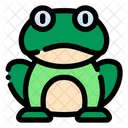 Rana Animal Anfibio Icon