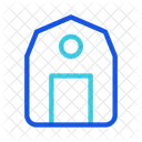 Ranch House Barn Icon