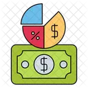 Marge Geschaft Pfeil Symbol