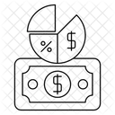 Marge Geschaft Pfeil Symbol
