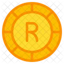 Rand Coin Currency Icon
