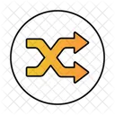 Random Shuffle Music Icon