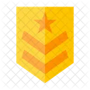 Grade Insigne Recompense Icône
