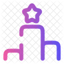 Rangliste Bewertung Sterne Symbol