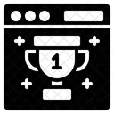 Rangliste Rang Trophae Symbol