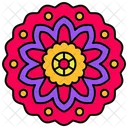 Rangoli Decoration Art Icon