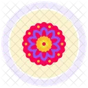 Rangoli Decoration Art Icon