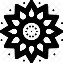 Rangoli Pattern Decoration Icon