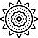 Rangoli Pattern Kolam Icon