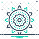 Rangoli Pattern Kolam Icon