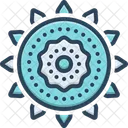 Rangoli Pattern Kolam Icon