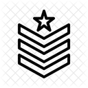 Rank Military Rank Badge Icon